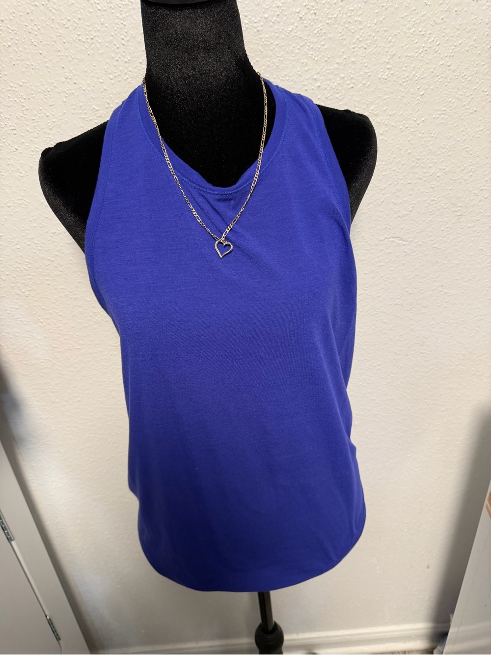 GAP Cobalt Blue Racerback Tank Top